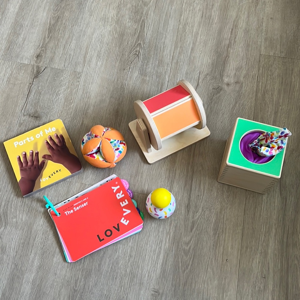 The Senser Lovevery Play Kit Months 5 and 6
